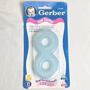 Vintage 1998 Gerber Gum Soother, Oral Development Teether, Newborn +, 76108, NEW